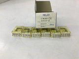 IDEC RH1B-U AC120V Relay 24 Vdc Lot of 6