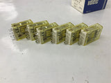 IDEC RH1B-U AC120V Relay 24 Vdc Lot of 6