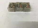 Potter & Brumfield R10-E1X2-115V 115VAC 5A Relay Lot of 3