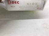 IDEC RU42S-C-D24 Relay 24 VDC Lot of 6