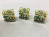 Idec RH4B-ULC DC24V 50/60Hz Relay Lot of 3