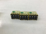 Idec RH4B-ULC DC24V 50/60Hz Relay Lot of 3