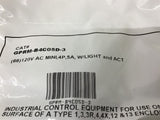 C3Controls GPRM-B4C05D-3 Mini Relay 120 Vac 5 Amp Lot of 4