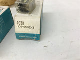 TE CONNECTIVITY KH-4532-3 125 Vac 1152 V coil Relay Lot of 3