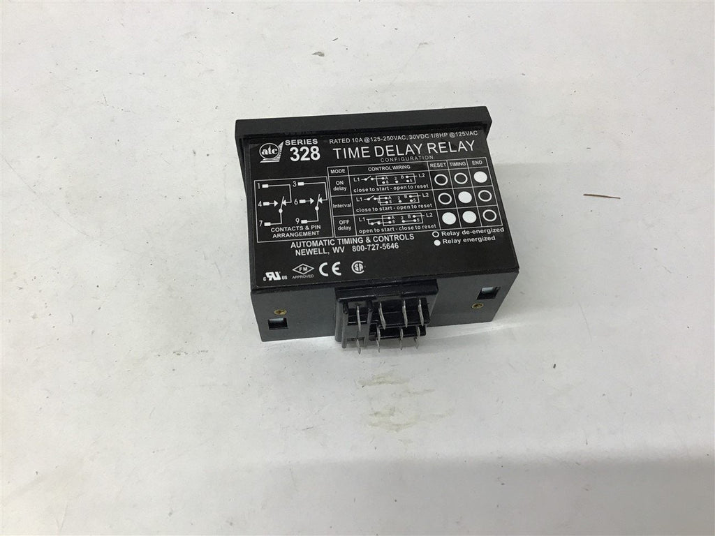 ATC Series 328 Time Delay Relay 10A x 125-250VAC