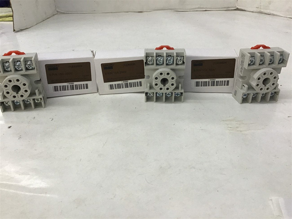 Dayton 5X852 Relay Socket Lot of 3
