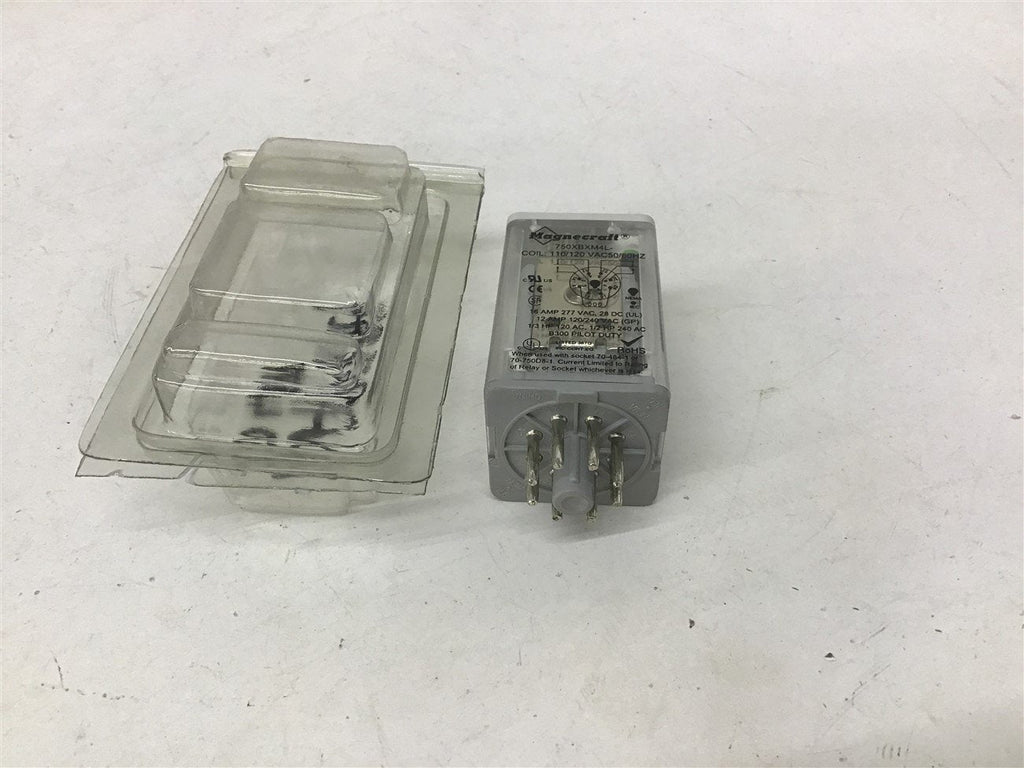 Schneider Electric 750XBXM4L 12 Amp 120/240 Vac 110/120 V Coil Relay