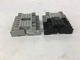 Allen Bradley 700-HN128 SER B Relay Base Lot of 4