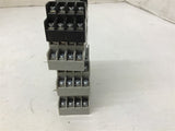 Allen Bradley 700-HN128 SER B Relay Base Lot of 4