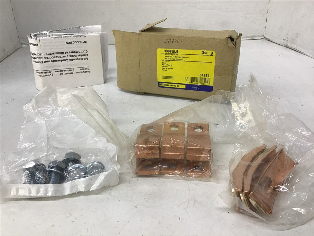 Sqaure D 9998SL9 Contact Kit Size 4
