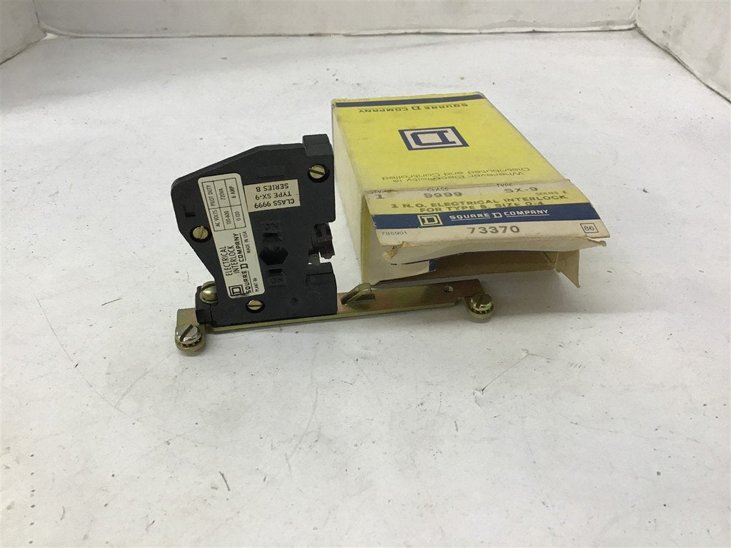 Square D 9999SX9 Electrical Interlock