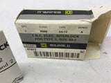 SQUARE D ELEC. INTERLOCK CLASS: 9999 TYPE: SX-12