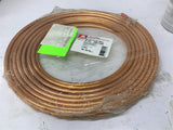 Mueller D06050 3/8" OD 50 FT Long Copper Refrigeration Tube
