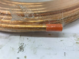 Mueller D06050 3/8" OD 50 FT Long Copper Refrigeration Tube
