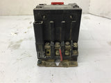 Square D 8536 SCO-3 Nema Size 1 Starter 3 Phase 240 V Coil
