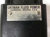 Ortman 1339928-001-1 Pneumatic Cylinder 1.1" Bore x 5" Stroke 200 PSI