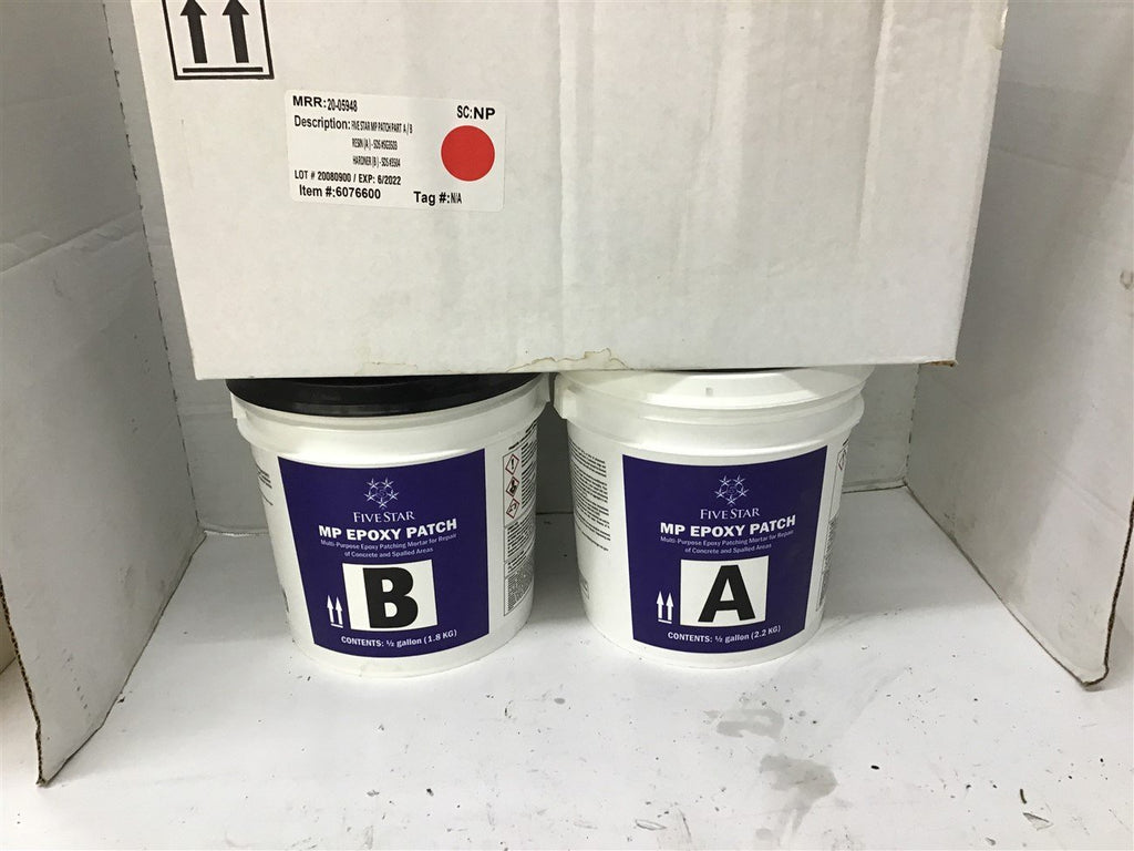 Five Star 230-05948 MP Patch 2 Part Masonry Epoxy Resin and Hardner
