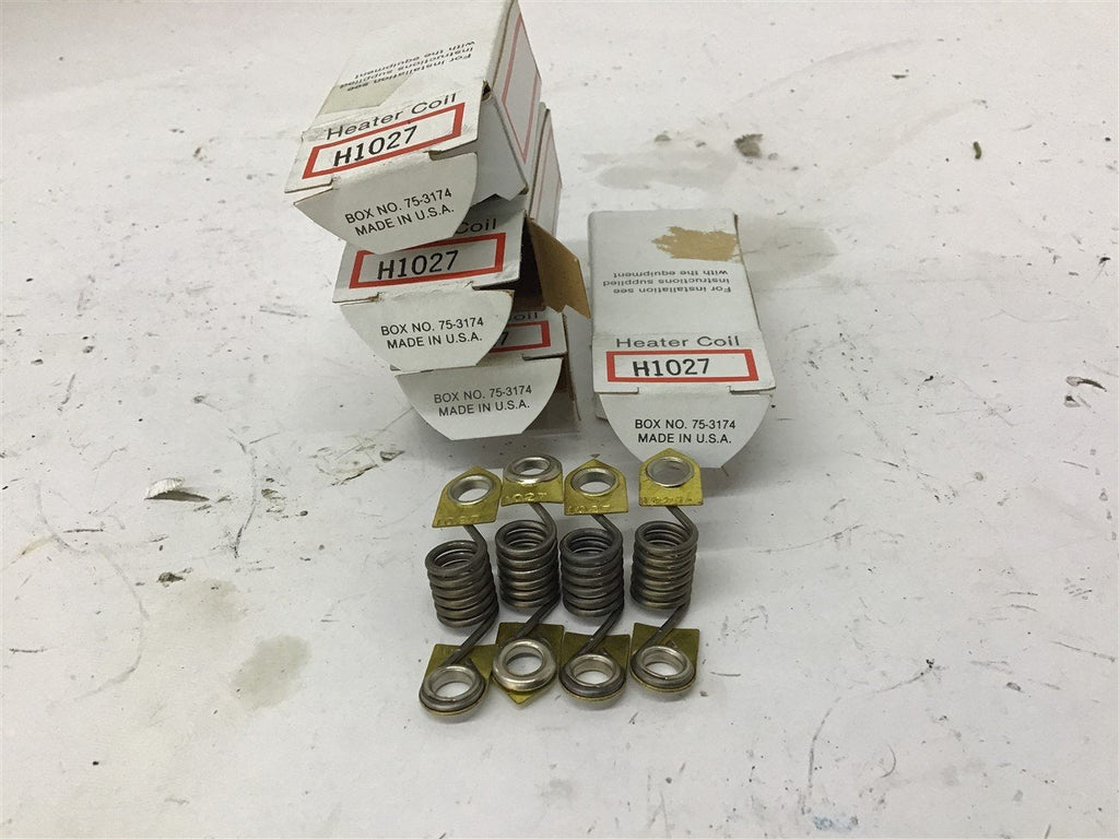 Cutler Hammer H1027 Thermal Overload Lot Of 4