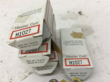 Cutler Hammer H1027 Thermal Overload Lot Of 4