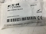 Eaton E22B20 2N0 Contact Blocks Lot Of 4