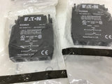 Eaton E22B20 2N0 Contact Blocks Lot Of 4