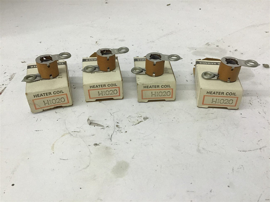Cutler Hammer H1020Overload Heater Element Lot Of 4