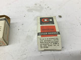 Cutler Hammer H1020Overload Heater Element Lot Of 4