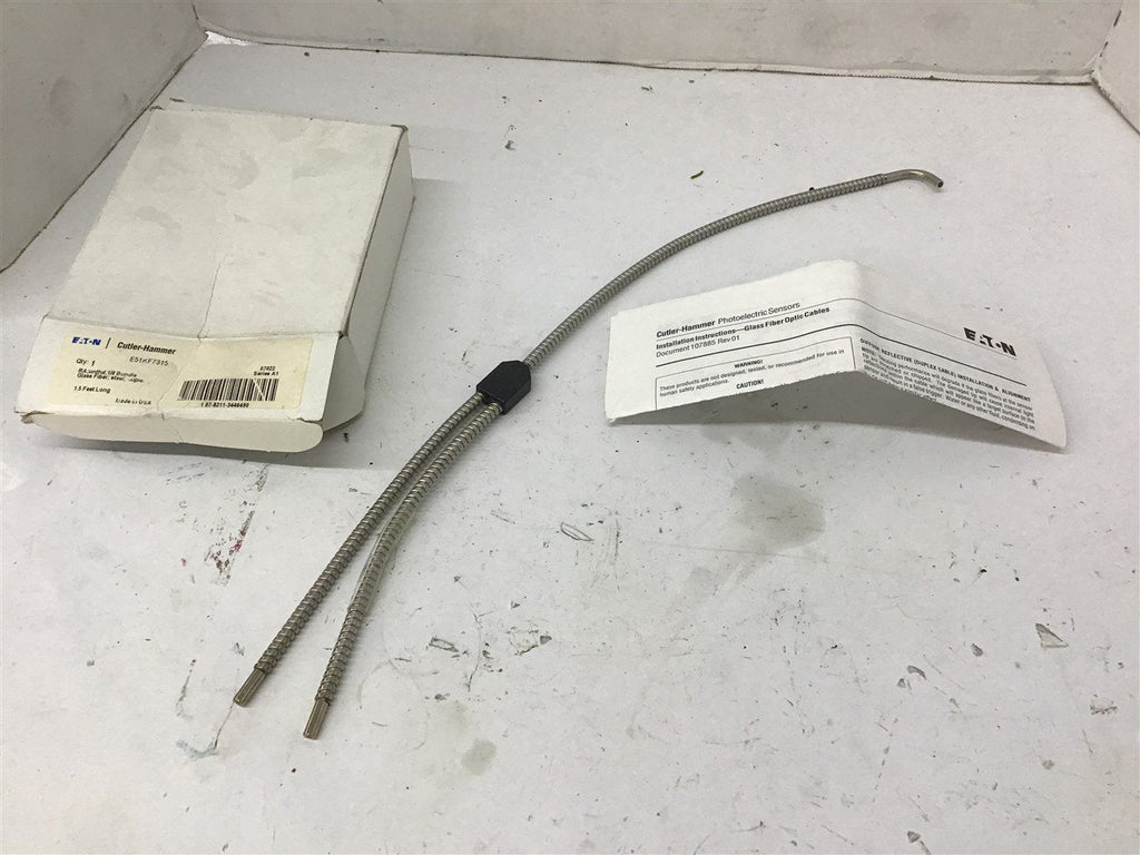 Eaton E51KF315 Fiber Optic Cable 1/8" x 1 1/2'