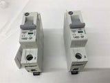 Allen Bradley 1492-SP1C050 Miniature Circuit Breaker Lot Of 2