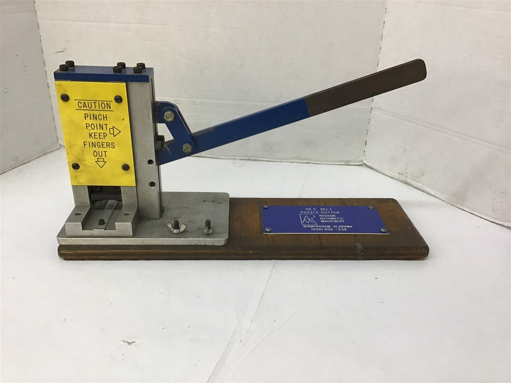 Roskam Automatic Machinery SK5 Belt Puzzle Cutter – BME Bearings