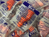 Honeywell Howard Leight Max Ear Plug Lot Of 200 Pair