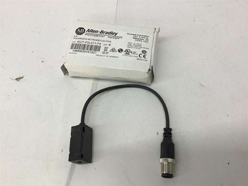 Allen-Bradley 42JT-P2LAT1-F4 Photo Switch 6M