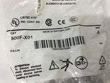 Allen-Bradley 800F-X01 Contact Cartridge Lot Of 10