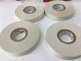 3M Scotch 27 1/2"x66' Glass Cloth Electrical Tape Lot Of 4