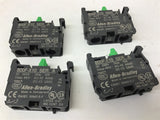 Allen Bradley 800F-X10 Contact Block Lot Of 4