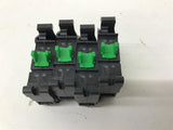 Allen Bradley 800F-X10 Contact Block Lot Of 4