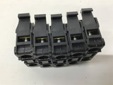 Allen Bradley 800F-X01 Contact Cartridge Lot Of 5