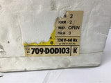 Allen Bradley 709-DOD103 Starter Nema Size 3 50 HP