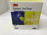 3M Express Pod Plugs Corded Earplugs Lot Of 100 Pairs