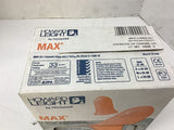 Howard Leight Honeywell MAX-1/3301161 Uncorded Ear Plugs Lot Of 130
