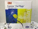 3M Express Pod Plugs NRR 25 Corded Ear Plugs Lot Of 70