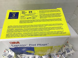 3M Express Pod Plugs NRR 25 Corded Ear Plugs Lot Of 70