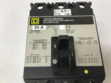 Square D FAL36050 Circuit Breaker 50 Amp 3 Pole 600 Volts