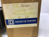 Square D FA-36060 60 Amp Circuit Breaker 600 Vac