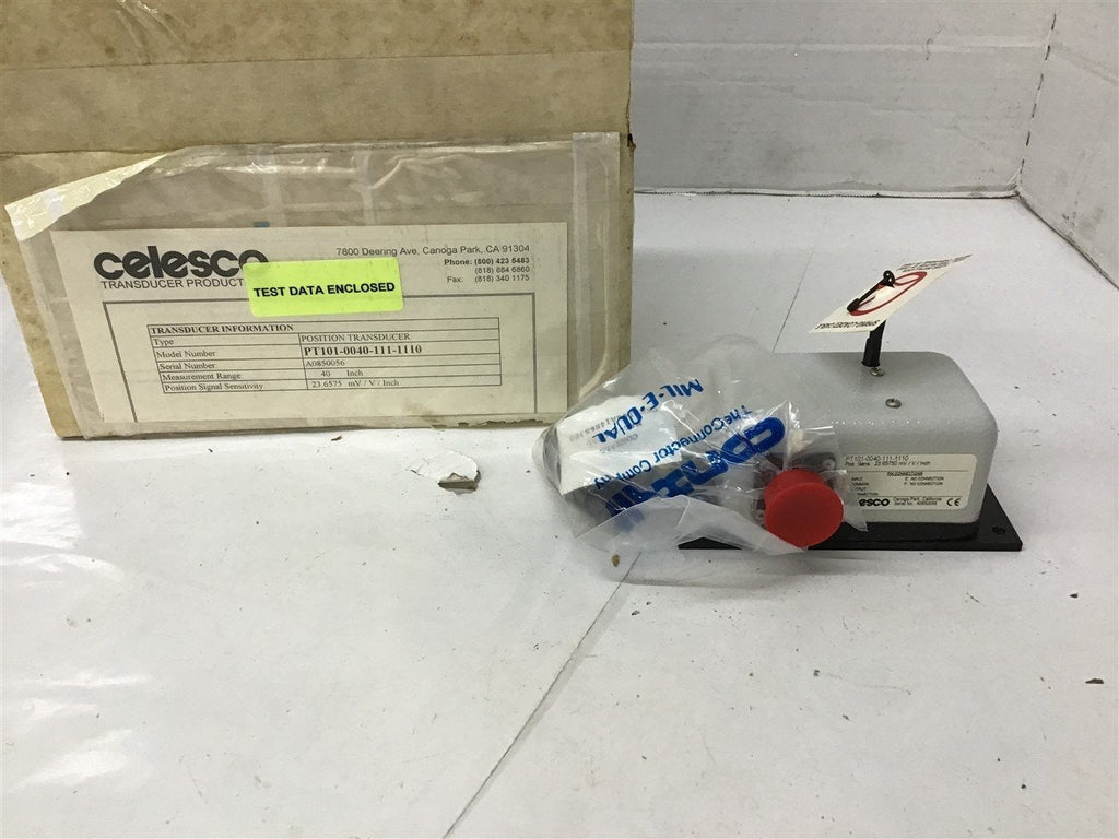 Celesco PT101-0040-111-1110 Position Transducer