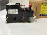 Square D 8536SAO12S Nema Size 00 Magnetic Starter 120 Volts Coil