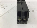 Square D A1B120 20 Amp Circuit Breaker Single Pole 120 Volts Lot Of 2