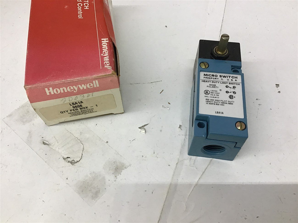 Honeywell LSA1A 9606 10 Amps 600VAC