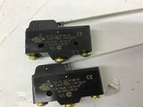 Honeywell BZ-2RW863-A2 Micro Switch 6" Lever Lot Of 2