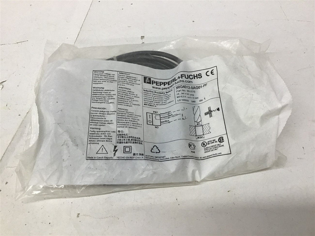 Pepperl+Fuchs 3RG4012-0AG01-PF Sensor